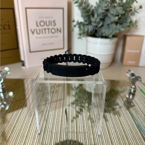 Marc by Marc Jacobs Silicone Bracelet - Black - NWT